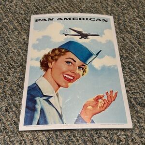 Pan Am Stewardess Print